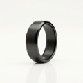 Smart Health Ring in matte black